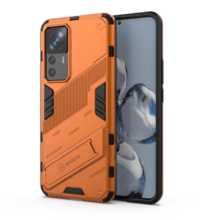 For Xiaomi 12T/12T Pro/Redmi K50 Ultra Punk Armor 2 in 1 PC + TPU Phone Case with Invisible Holder
