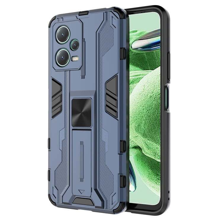 For Xiaomi Redmi Note 12 5G China / Global / India Supersonic PC + TPU Shock-proof Protective Case with Holder