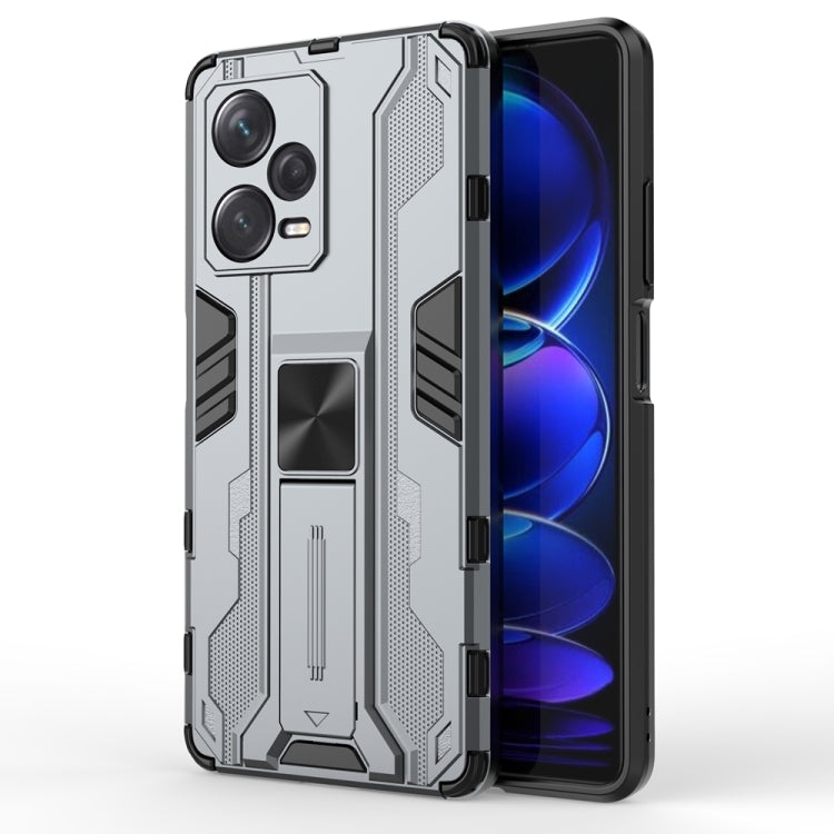 For Xiaomi Redmi Note 12 Pro+ China Supersonic PC + TPU Shock-proof Protective Case with Holder