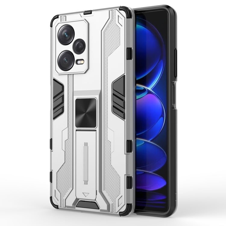 For Xiaomi Redmi Note 12 Pro+ China Supersonic PC + TPU Shock-proof Protective Case with Holder
