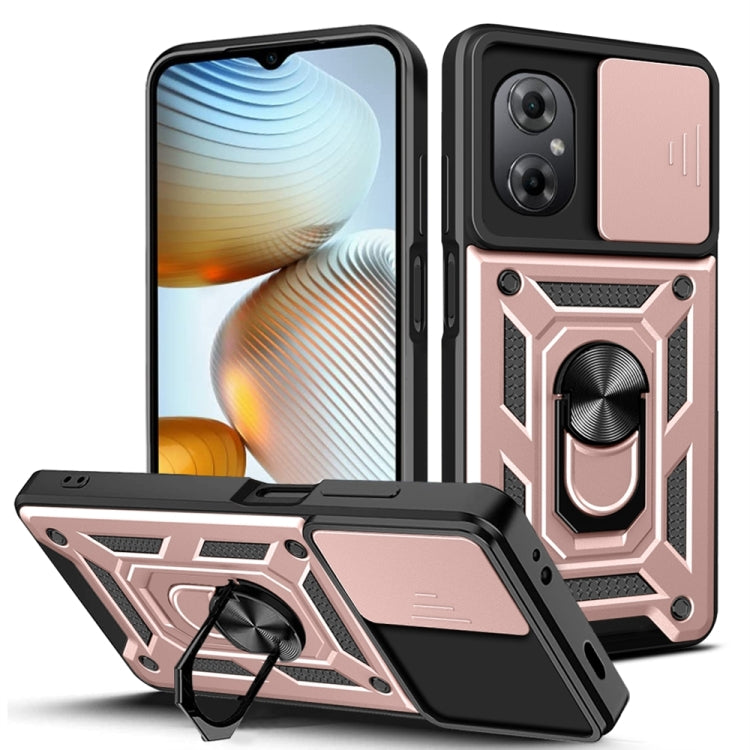 For Xiaomi Poco M4 5G Sliding Camshield Phone Case
