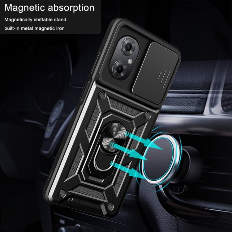 For Xiaomi Poco M4 5G Sliding Camshield Phone Case