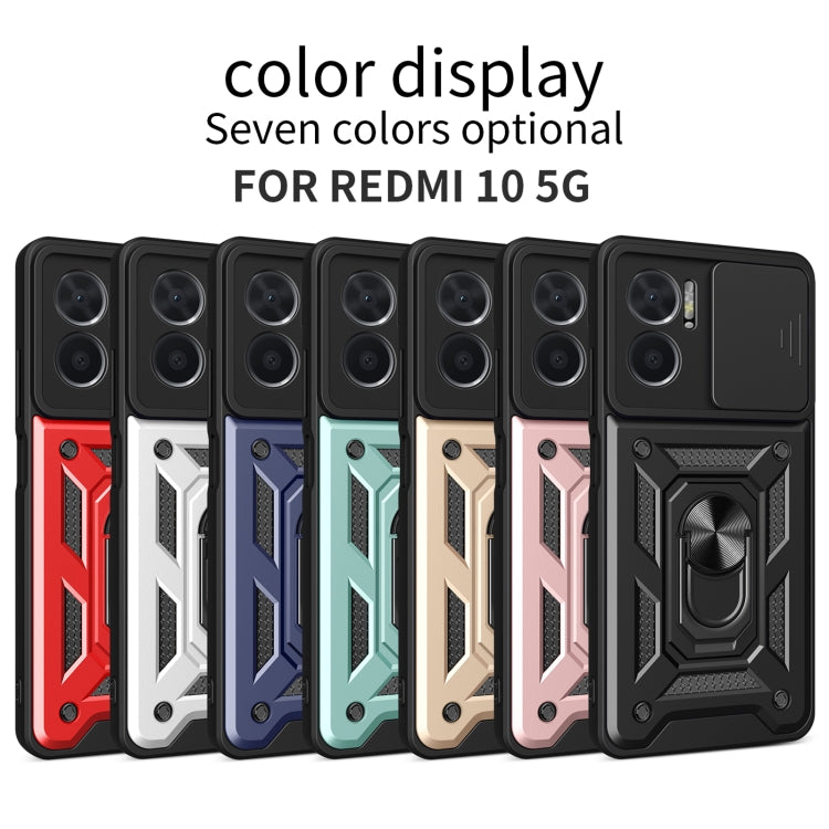 For Xiaomi Redmi 10 5G Sliding Camera Design TPU + PC Phone Case