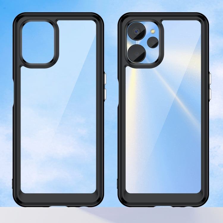 For Realme 10 5G Colorful Series Acrylic + TPU Phone Case
