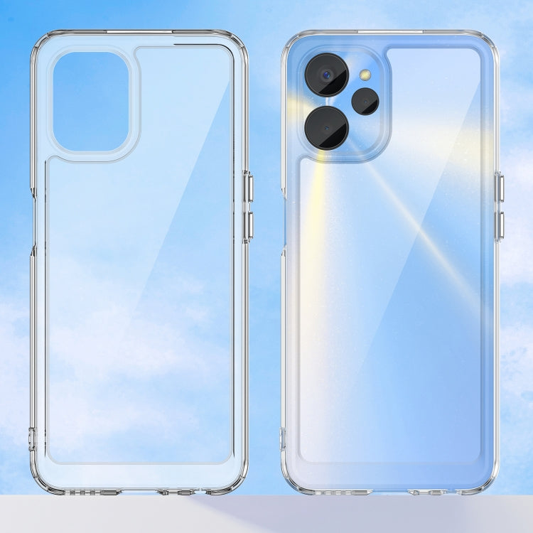 For Realme V20 5G Colorful Series Acrylic + TPU Phone Case