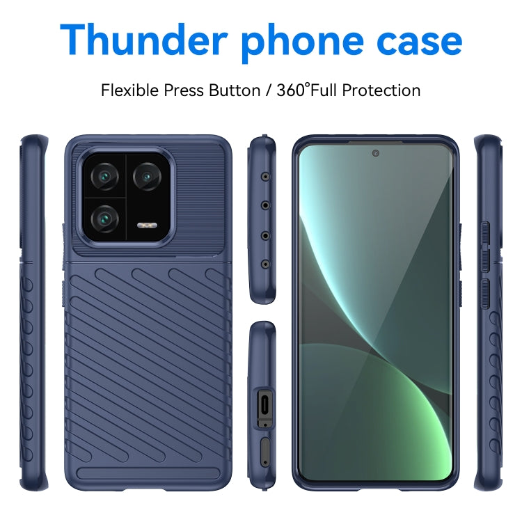 For Xiaomi 13 Pro Thunderbolt Shockproof TPU Protective Soft Phone Case