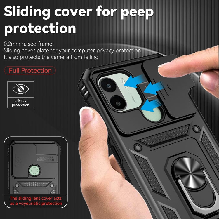 For Xiaomi Redmi A1/A1+ Sliding Camshield Holder Phone Case