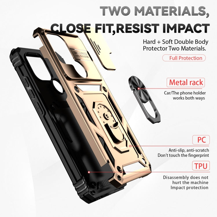 For Xiaomi Redmi A1/A1+ Sliding Camshield Holder Phone Case