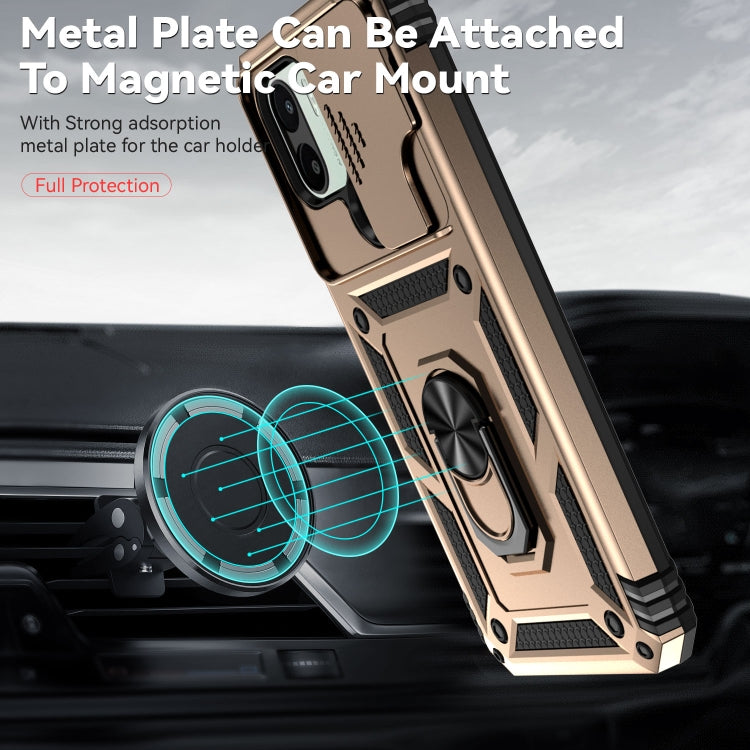 For Xiaomi Redmi A1/A1+ Sliding Camshield Holder Phone Case