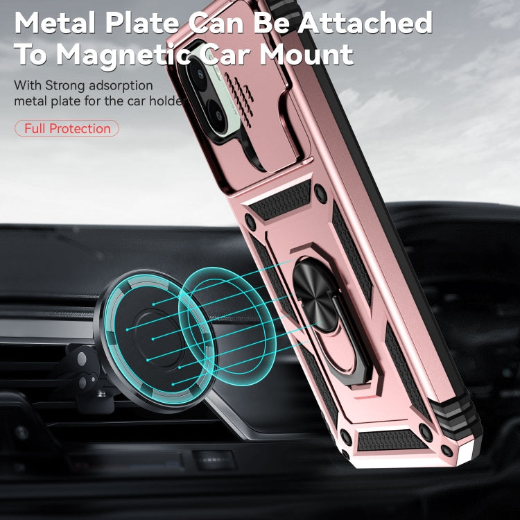 For Xiaomi Redmi A1/A1+ Sliding Camshield Holder Phone Case