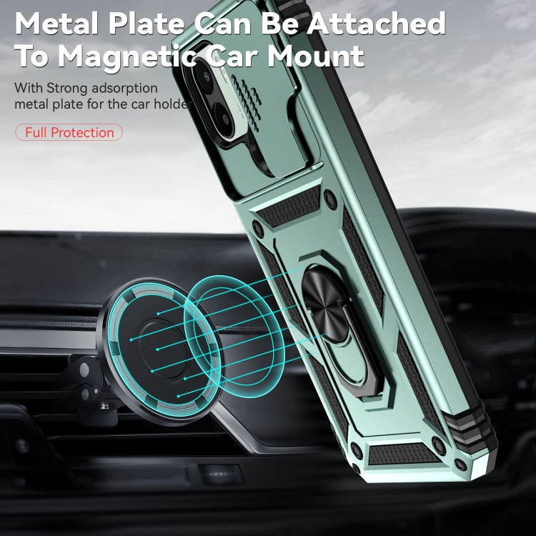 For Xiaomi Redmi A1/A1+ Sliding Camshield Holder Phone Case