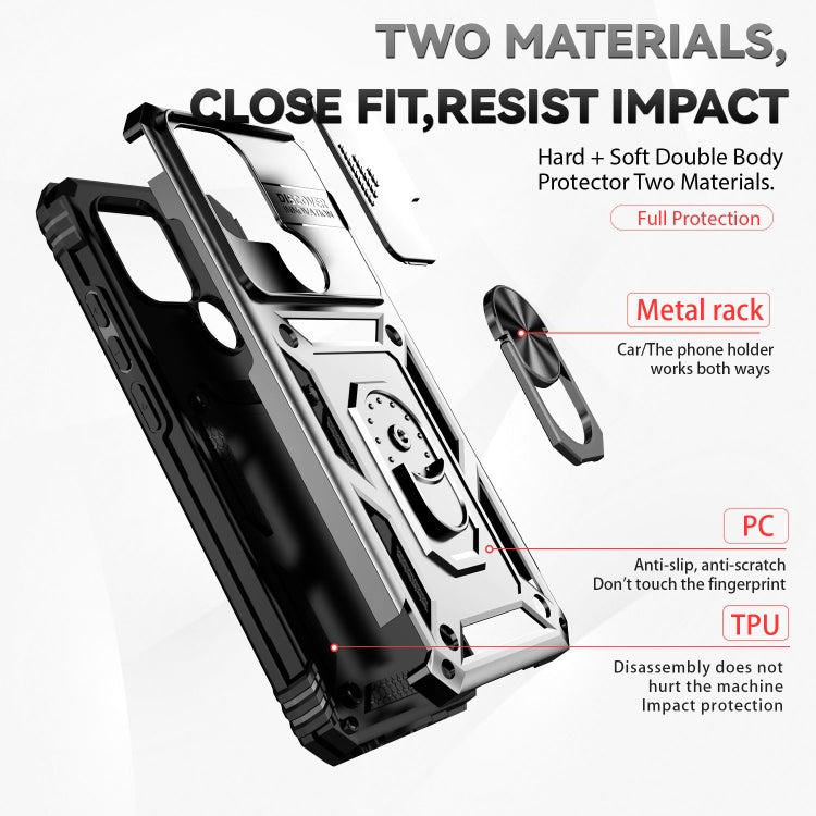For Xiaomi Redmi A1/A1+ Sliding Camshield Holder Phone Case