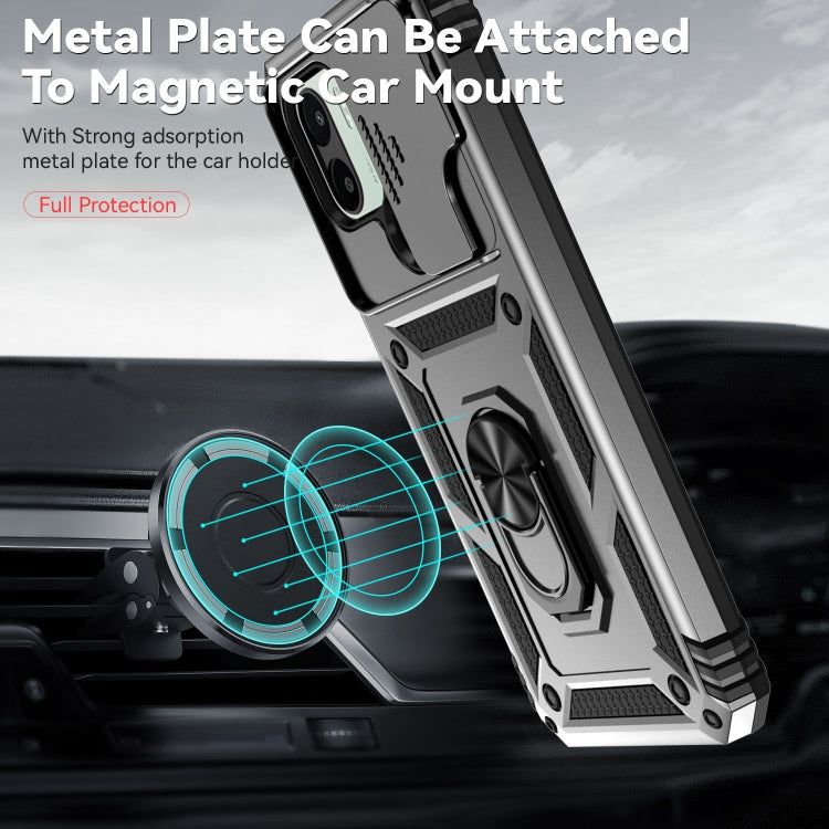 For Xiaomi Redmi A1/A1+ Sliding Camshield Holder Phone Case