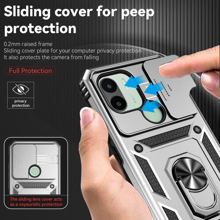 For Xiaomi Redmi A1/A1+ Sliding Camshield Holder Phone Case