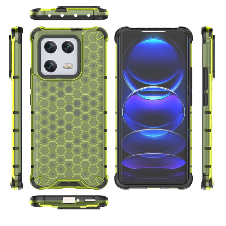 For Xiaomi 13 Shockproof Honeycomb PC + TPU Phone Case