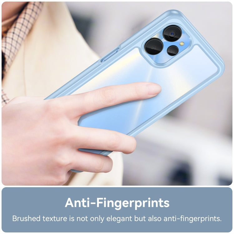 For Realme Q5x 5G Colorful Series Acrylic + TPU Phone Case