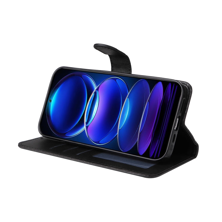 For Xiaomi Redmi Note 12 China Classic Calf Texture Flip Leather Case