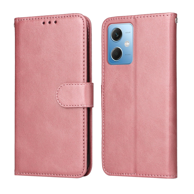 For Xiaomi Redmi Note 12 China Classic Calf Texture Flip Leather Case