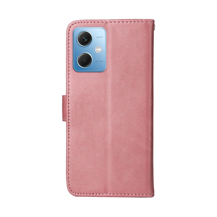 For Xiaomi Redmi Note 12 China Classic Calf Texture Flip Leather Case