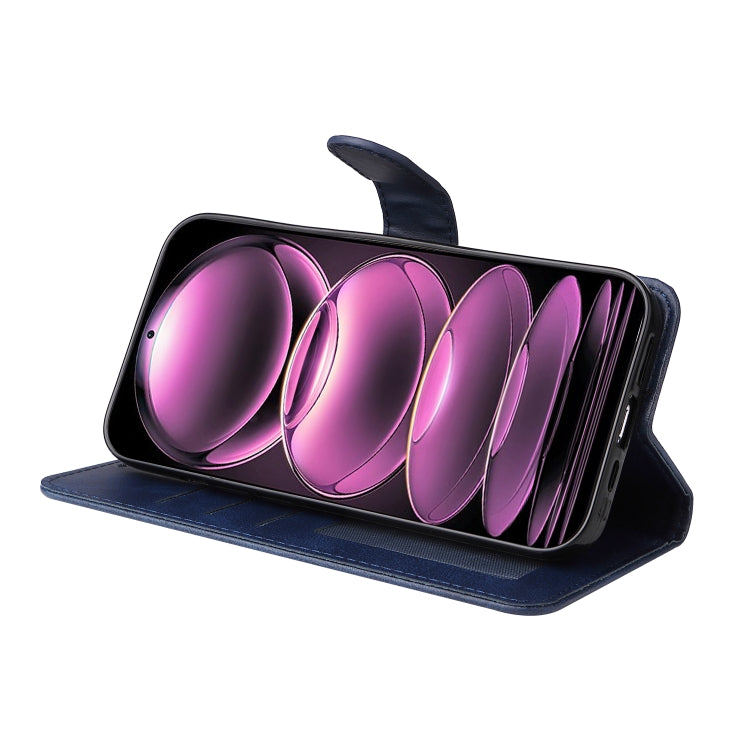 For Xiaomi Redmi Note 12 Pro 5G China Classic Calf Texture Flip Leather Case