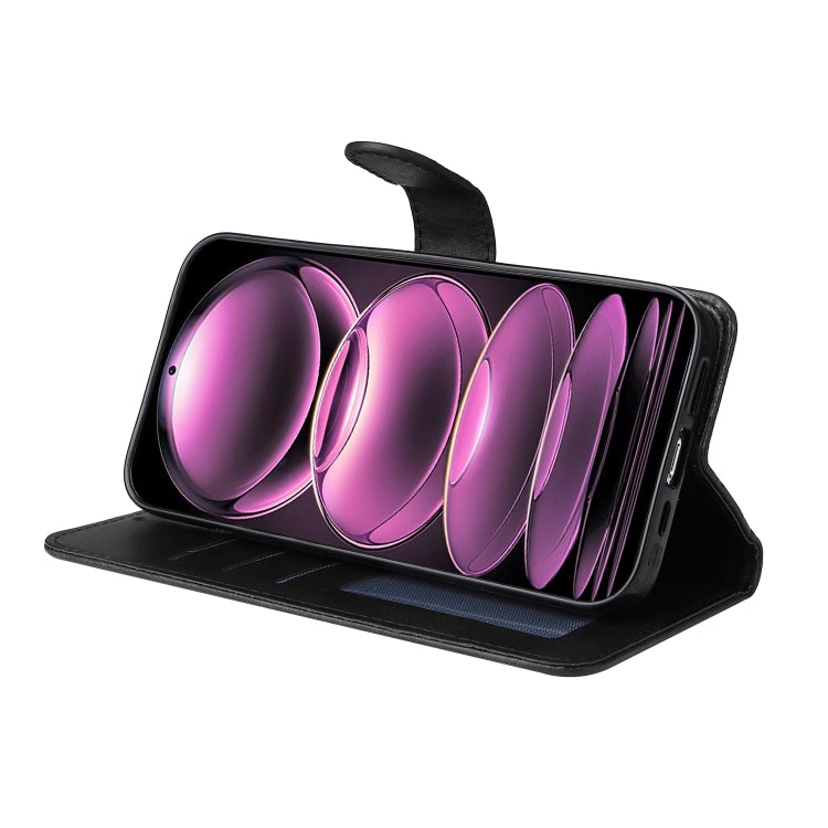 For Xiaomi Redmi Note 12 Pro 5G China Classic Calf Texture Flip Leather Case