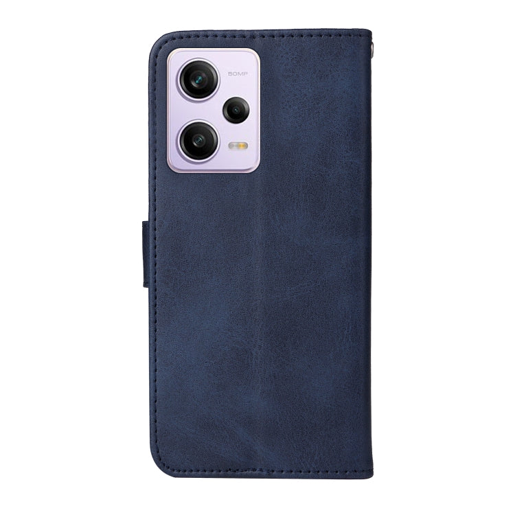 For Xiaomi Redmi Note 12 Pro+ China Classic Calf Texture Flip Leather Case