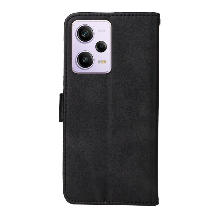For Xiaomi Redmi Note 12 Pro+ China Classic Calf Texture Flip Leather Case