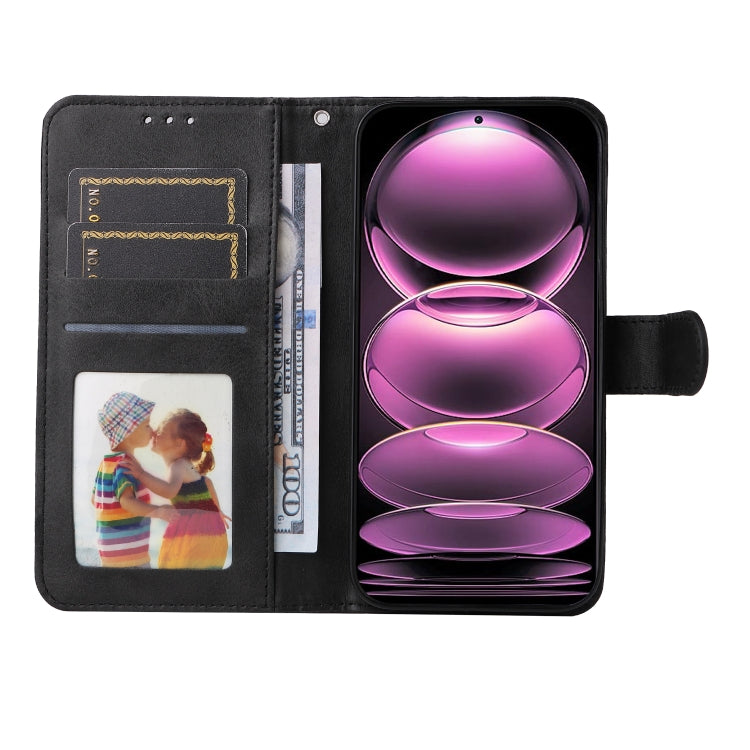 For Xiaomi Redmi Note 12 Pro+ China Classic Calf Texture Flip Leather Case