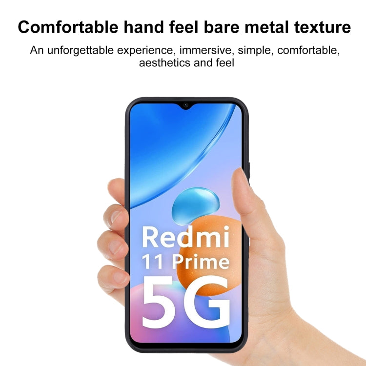 For Xiaomi Redmi 11 Prime 5G TPU Phone Case(Black)
