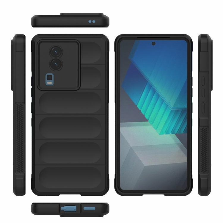 For vivo iQOO Neo7 Magic Shield TPU + Flannel Phone Case