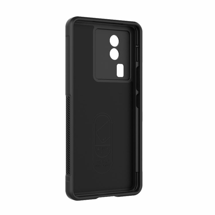For vivo iQOO Neo7 Magic Shield TPU + Flannel Phone Case