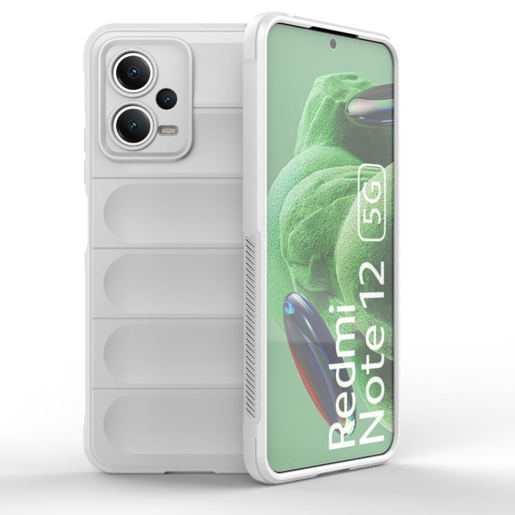 For Xiaomi Redmi Note 12 5G / Note 12 5G India Magic Shield TPU + Flannel Phone Case