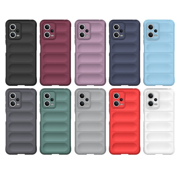 For Xiaomi Redmi Note 12 5G / Note 12 5G India Magic Shield TPU + Flannel Phone Case