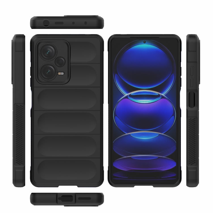For Xiaomi Redmi Note 12 Pro+ China / Global Magic Shield TPU + Flannel Phone Case