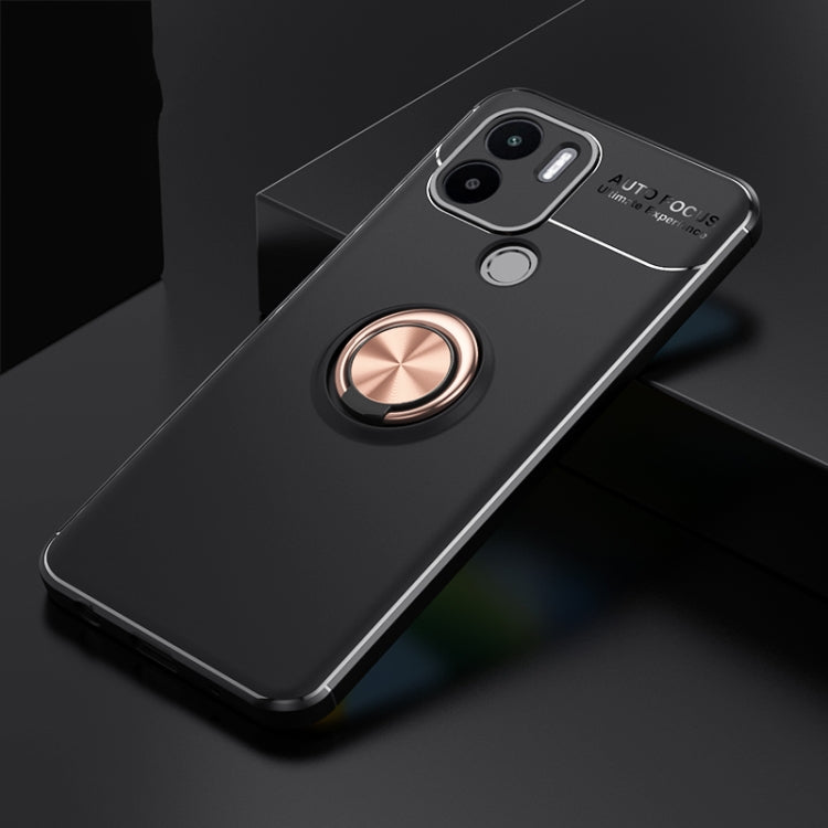 For Xiaomi Redmi A1+ Metal Ring Holder 360 Degree Rotating TPU Phone Case