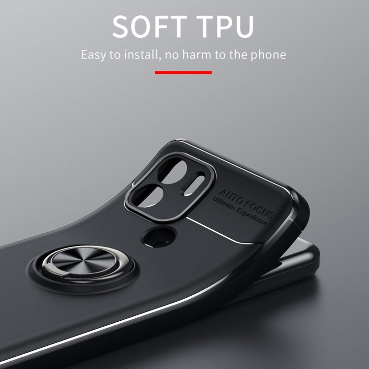 For Xiaomi Redmi A1+ Metal Ring Holder 360 Degree Rotating TPU Phone Case