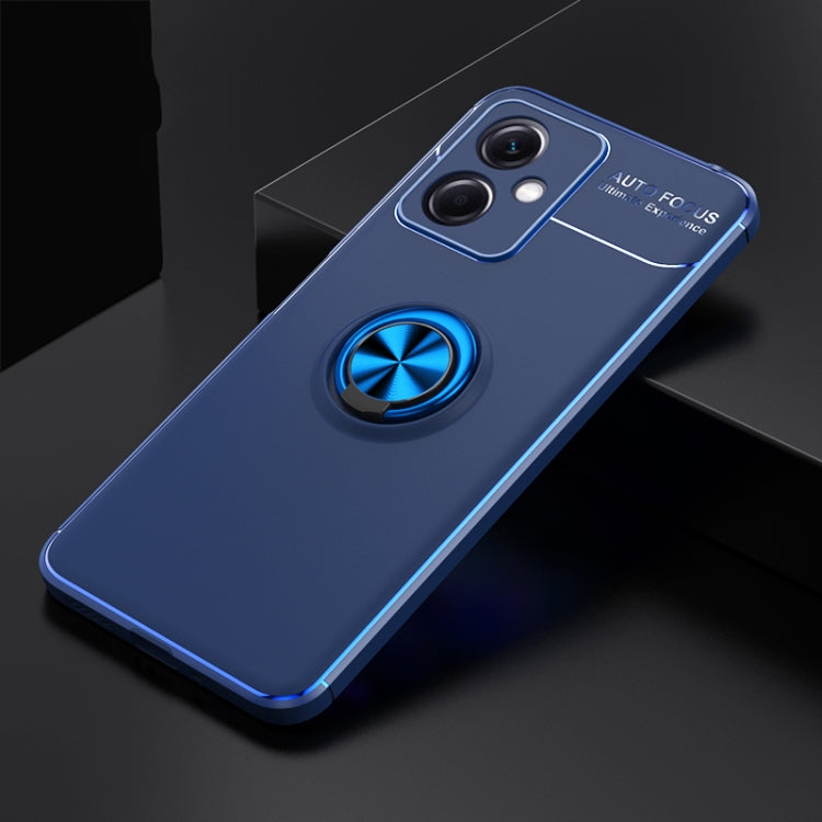 For Xiaomi Redmi Note 12 China Metal Ring Holder 360 Degree Rotating TPU Phone Case