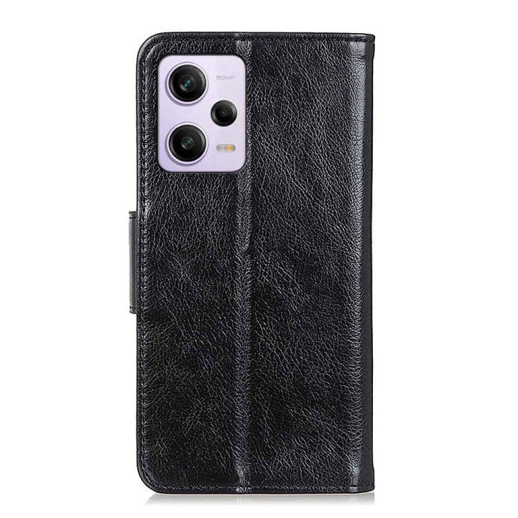 For Xiaomi Redmi Note 12 Pro+ China Nappa Texture Flip Leather Phone Case