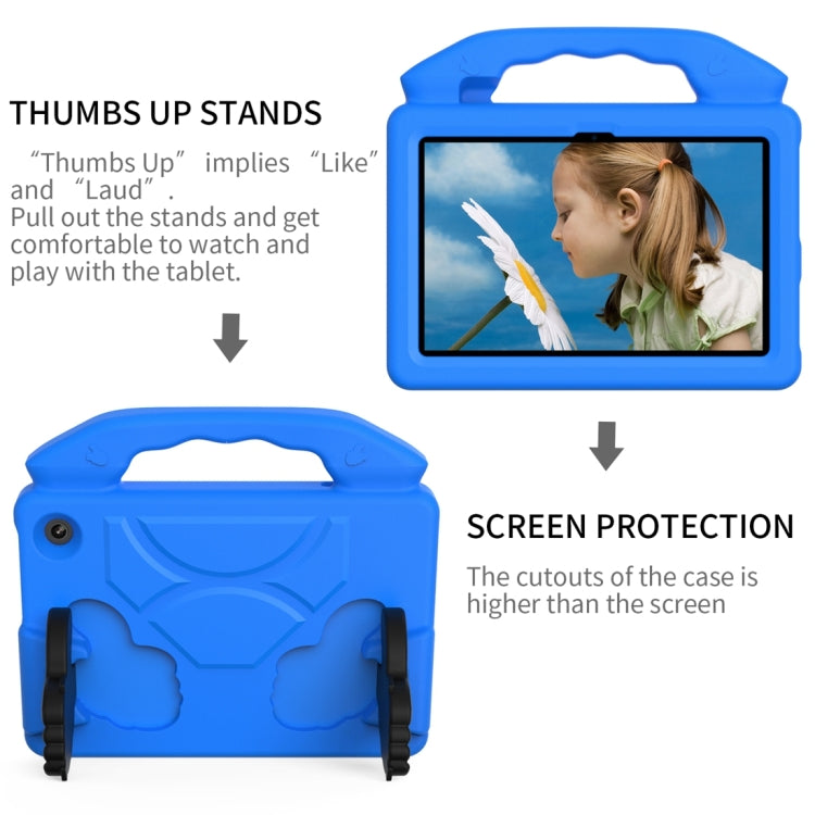 For Amazon Kindle Fire 7 2022 Children EVA Shockproof Tablet Case with Thumb Bracket