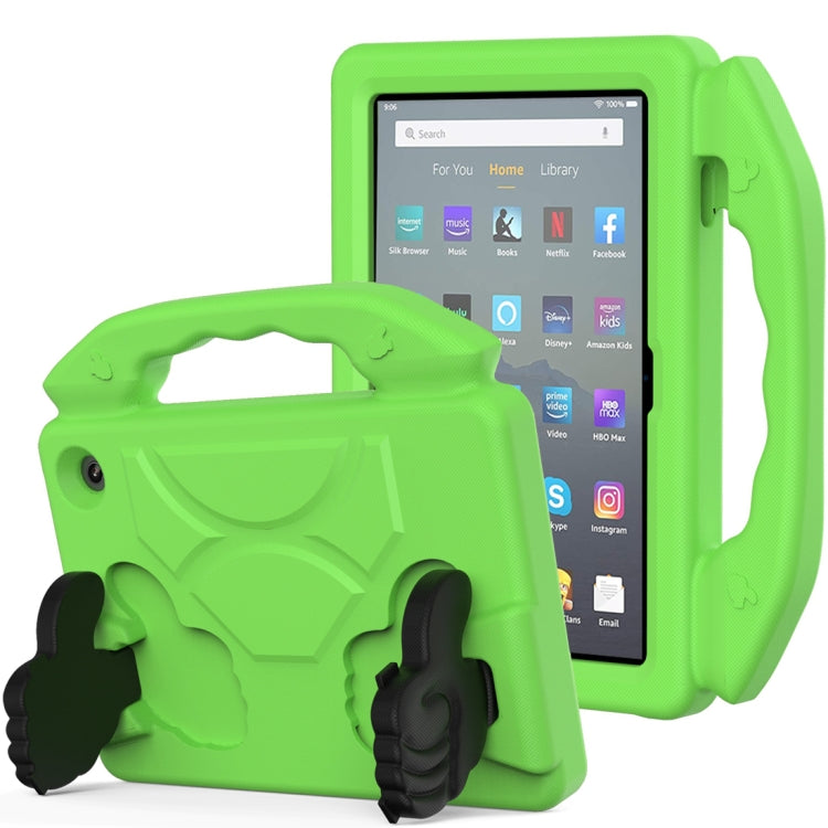 For Amazon Kindle Fire 7 2022 Children EVA Shockproof Tablet Case with Thumb Bracket