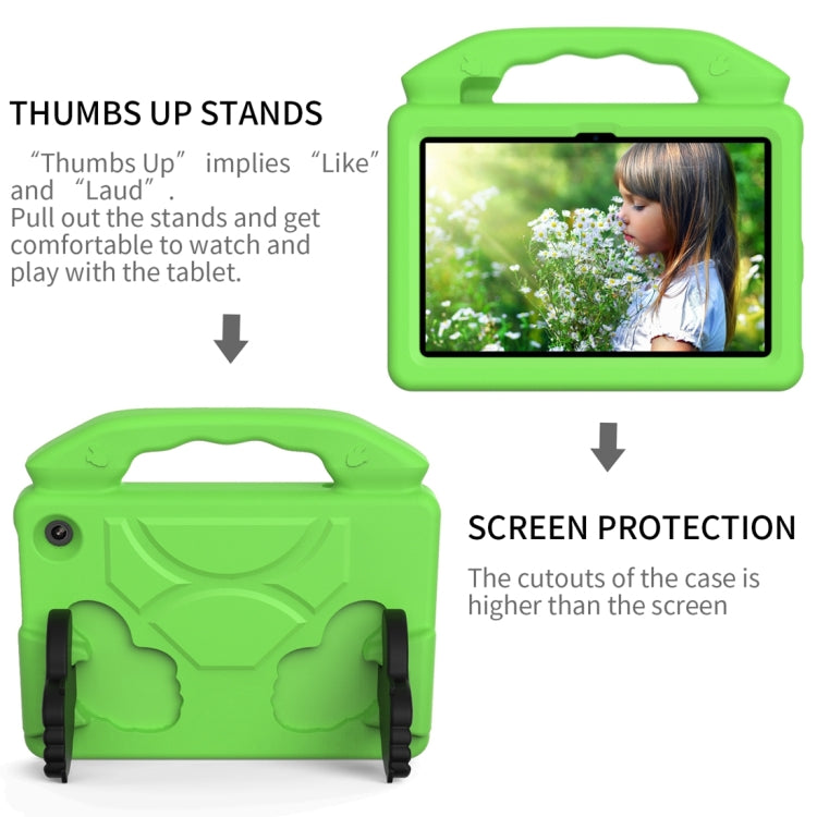 For Amazon Kindle Fire 7 2022 Children EVA Shockproof Tablet Case with Thumb Bracket
