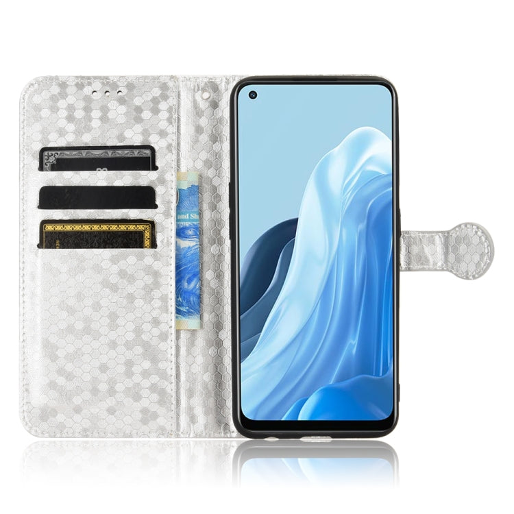 For OPPO Reno7 5G Global / Find X5 Lite Honeycomb Dot Texture Leather Phone Case