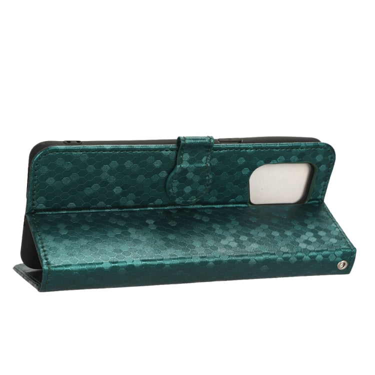 For OPPO Find X5 Pro Honeycomb Dot Texture Leather Phone Case