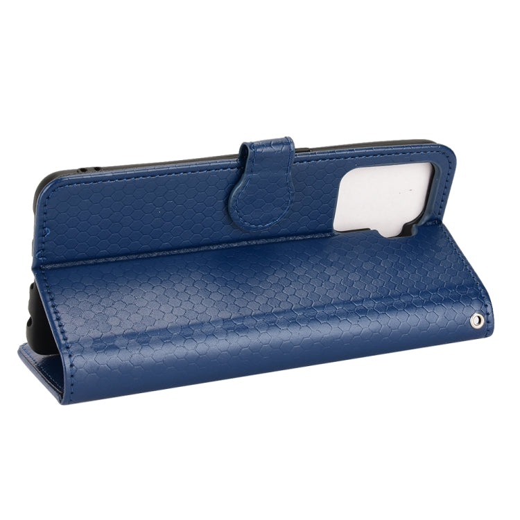 For OPPO A94 4G Honeycomb Dot Texture Leather Phone Case