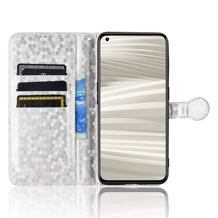 For Realme GT2 Pro Honeycomb Dot Texture Leather Phone Case