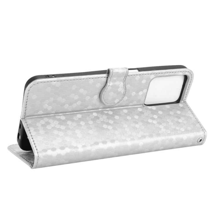 For Realme C35 Honeycomb Dot Texture Leather Phone Case