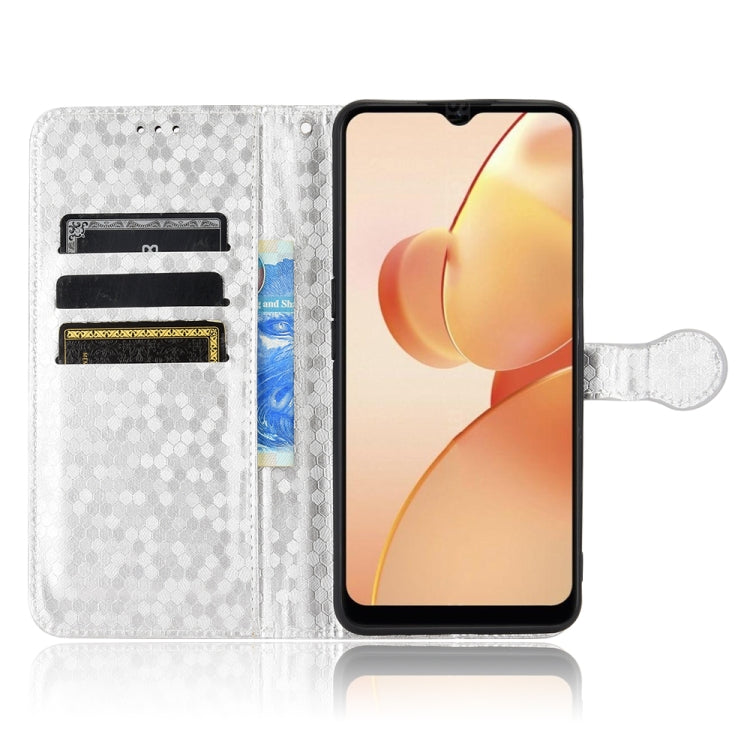 For Realme C31 Honeycomb Dot Texture Leather Phone Case
