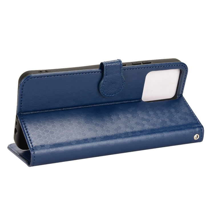 For Realme C30 4G Honeycomb Dot Texture Leather Phone Case