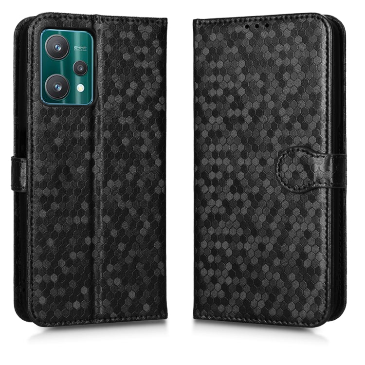 For Realme 9 5G / 9 Pro / Q5 Honeycomb Dot Texture Leather Phone Case