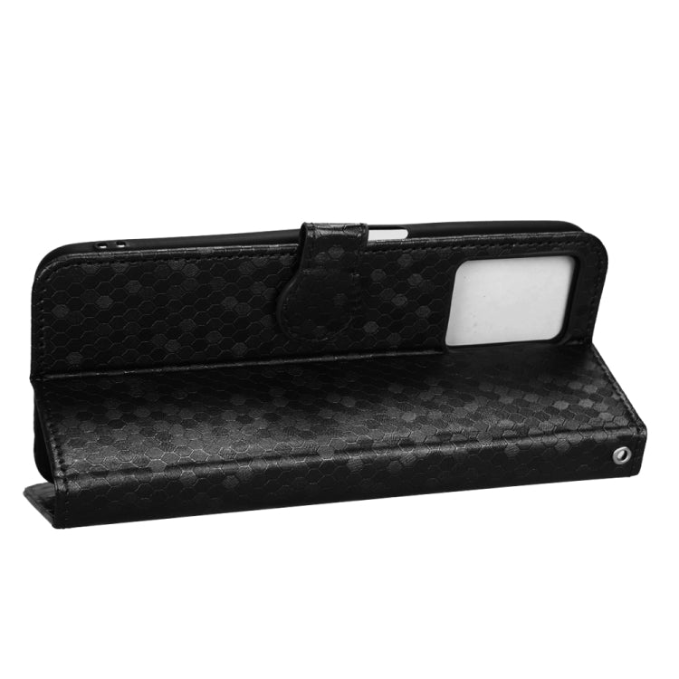 For Realme 9 5G / 9 Pro / Q5 Honeycomb Dot Texture Leather Phone Case